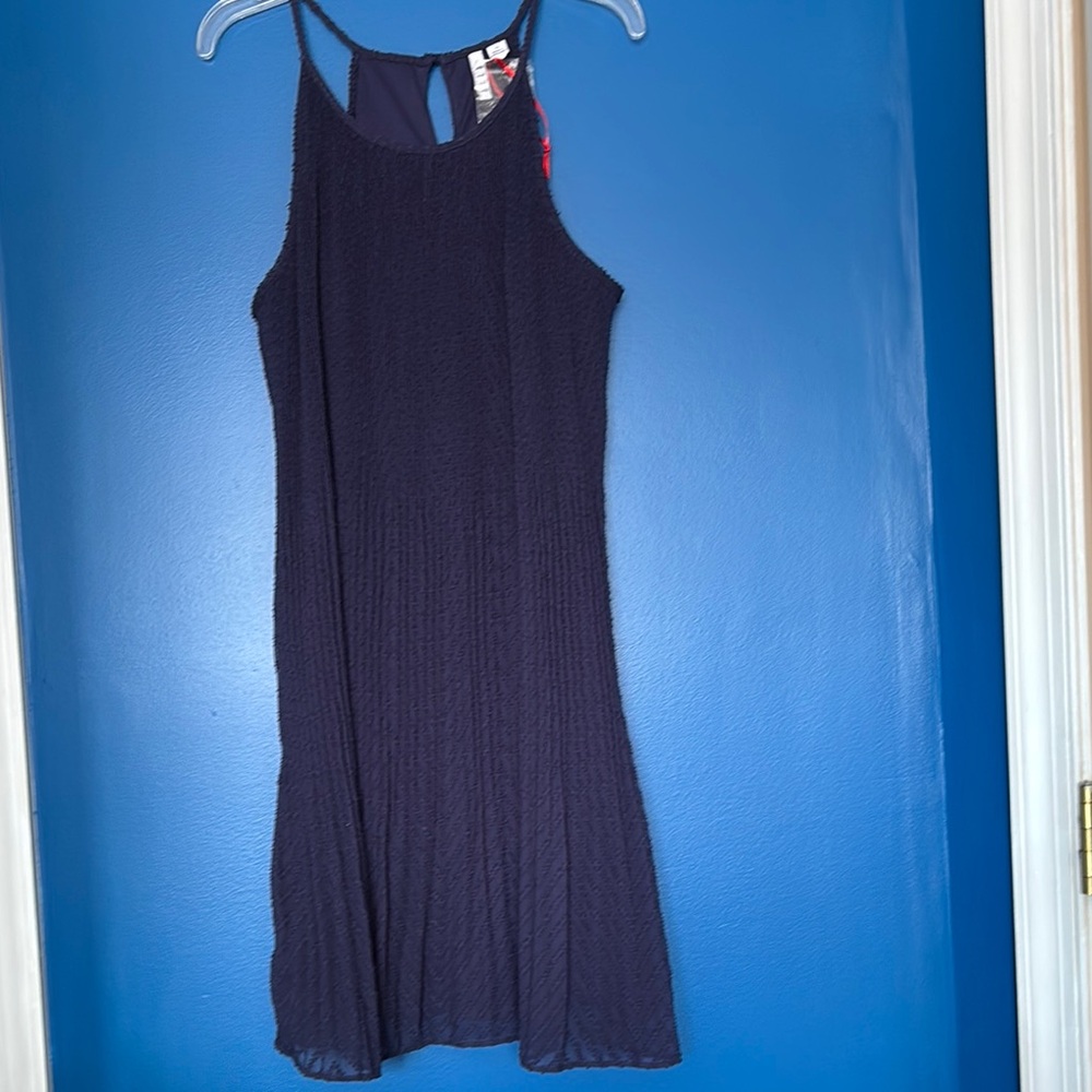 Elegant Navy Blue Women's Dress NWOT size medium